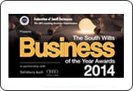 South wills Business of the year award 2014